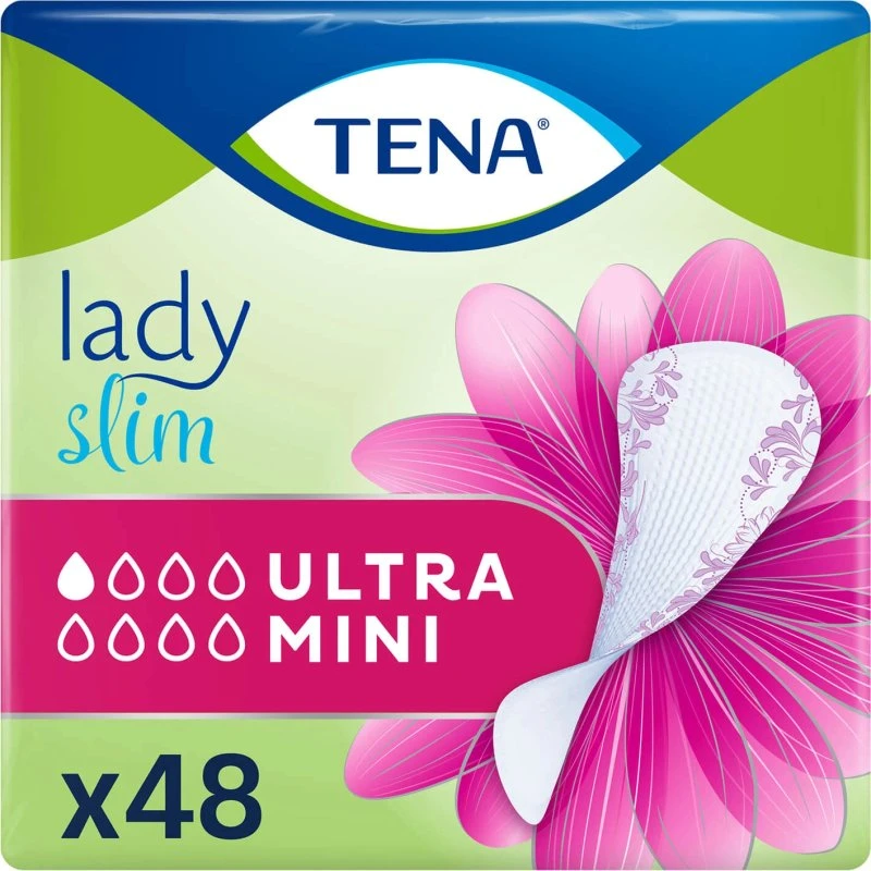 Tena Lady Slim Ultra Mini Salvaslip, 48 pz
