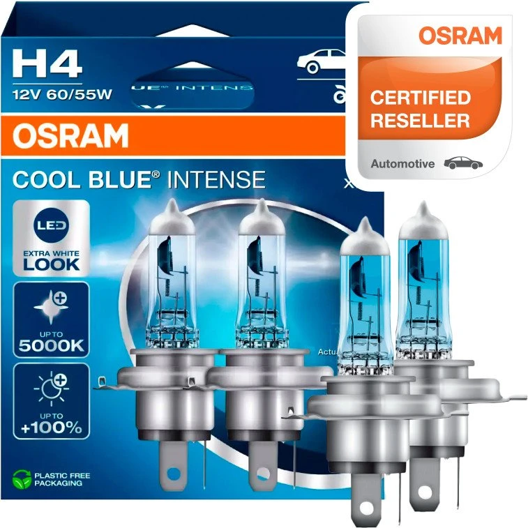 Osram H4 Cool Blue Intense Duo-Box (2 pezzi)