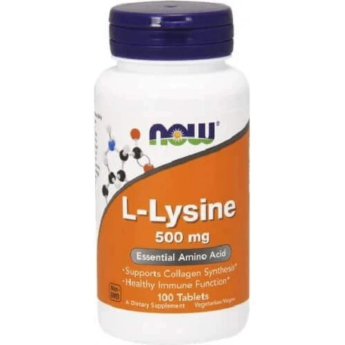 Now Foods L-Lisina 500 mg - 100 Compresse