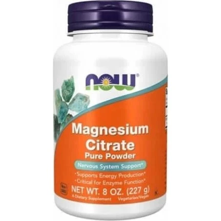 Now Foods Citrato di Magnesio 227 g
