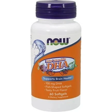 Now Foods DHA Kids Fish Oil Chewables - 60 Masticabili