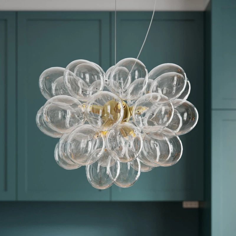 By Rydéns Lampada a Sospensione Gross Ø50 Ottone e Vetro