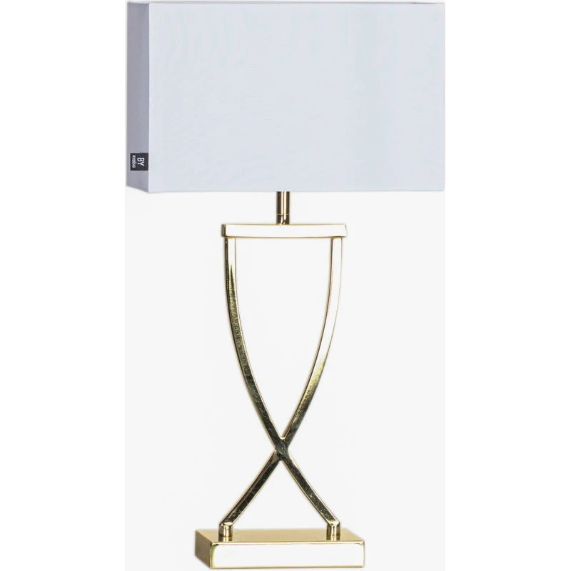 Rydéns Lampada da Tavolo Omega Brass/White