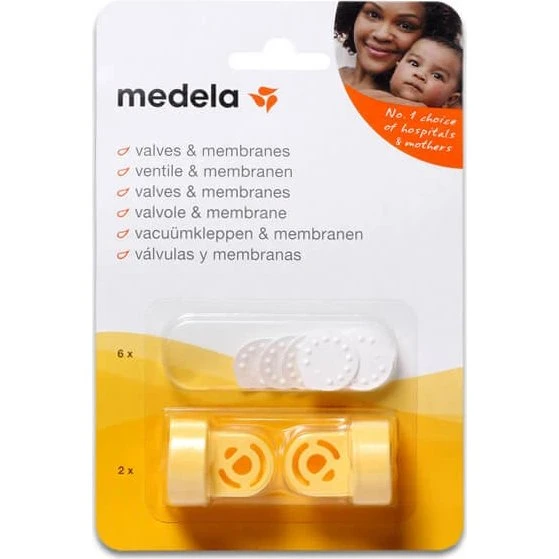 Medela Kit Ricambi Tiralatte: 2 Valvole e 6 Diaframmi