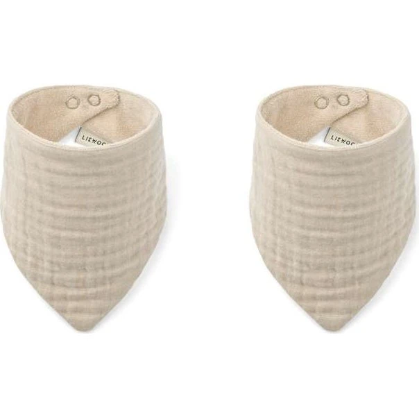 Liewood Andrea Bavaglino 2-pack Sandy