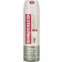 Borotalco Men Invisible Deodorante Spray Muschio, 150 g