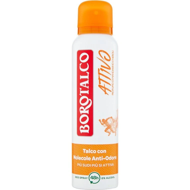Borotalco Deodorante Attivo Arancione Spray 150ml