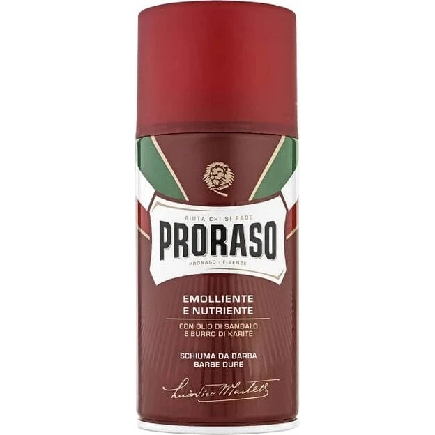 Proraso Schiuma da Barba al Sandalo e Burro di Karitè, 300 ml