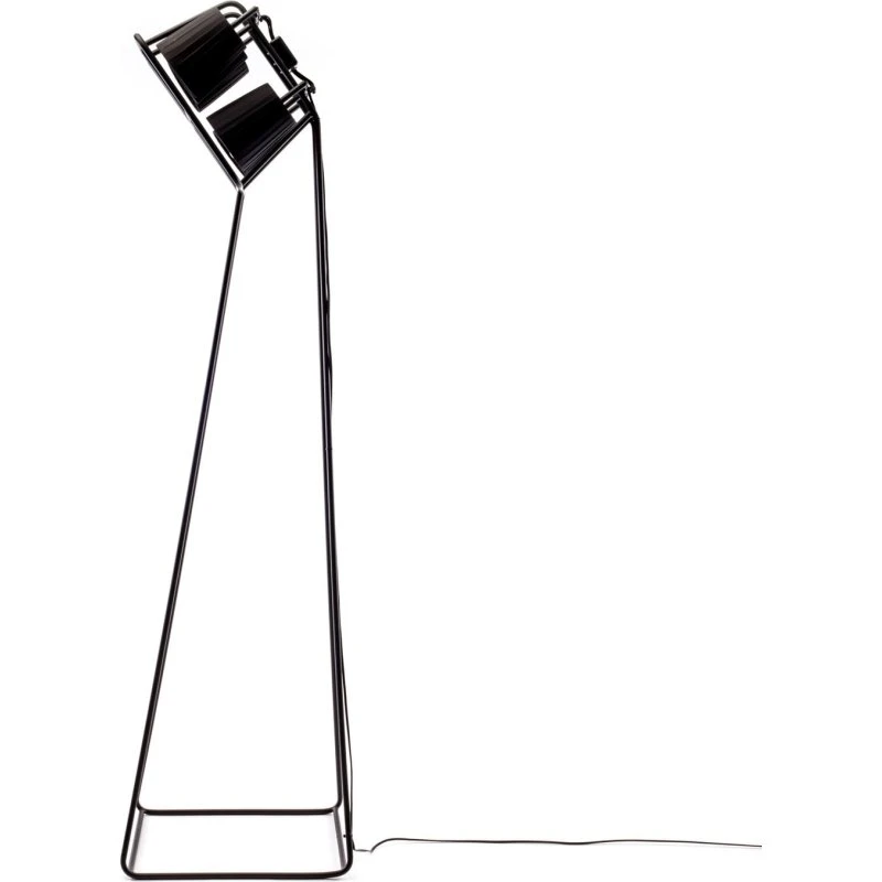 Seletti Multilamp Piantana Nero - Design Industriale con 6 Paralumi
