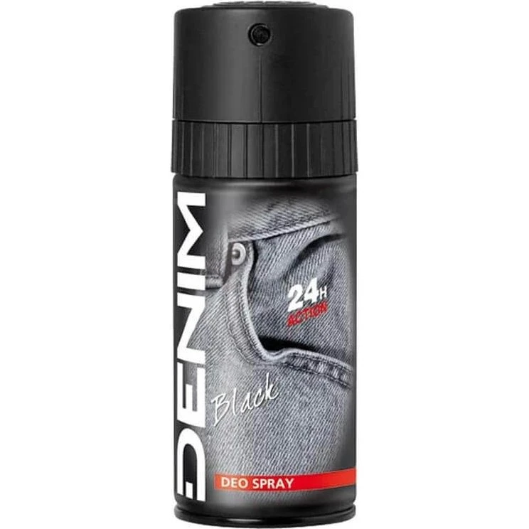 Denim Black Deodorante Spray 150 ml