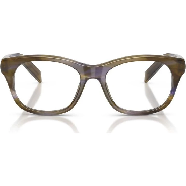 Prada Occhiali da Vista Donna PR C13V Marrone Squadrati