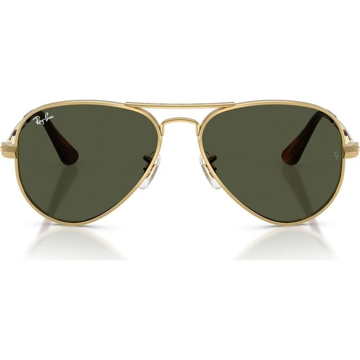 Ray-Ban RB 3925 Aviator Max Occhiali da Sole Oro e Verde 62mm
