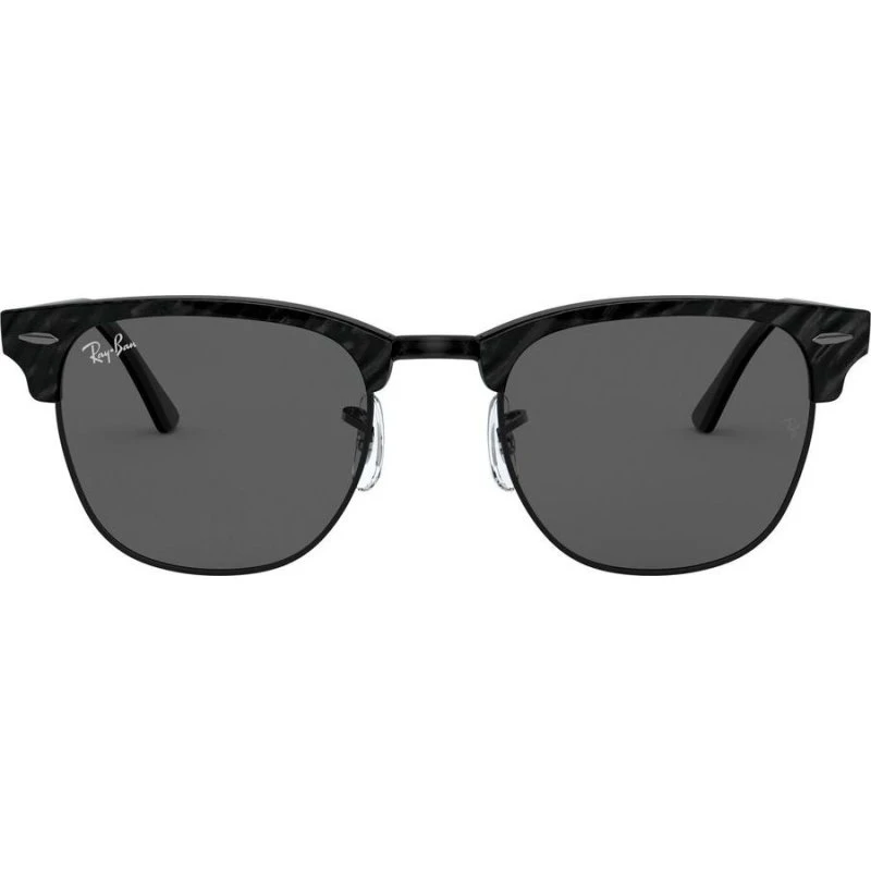 Ray-Ban Clubmaster RB3016 Occhiali da Sole Nero e Grigio