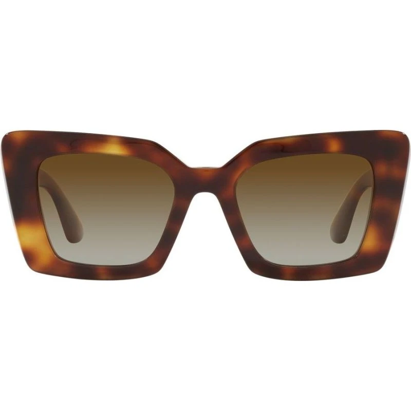 Burberry Daisy Be 4344 Occhiali da Sole Squadrati Avana Marrone