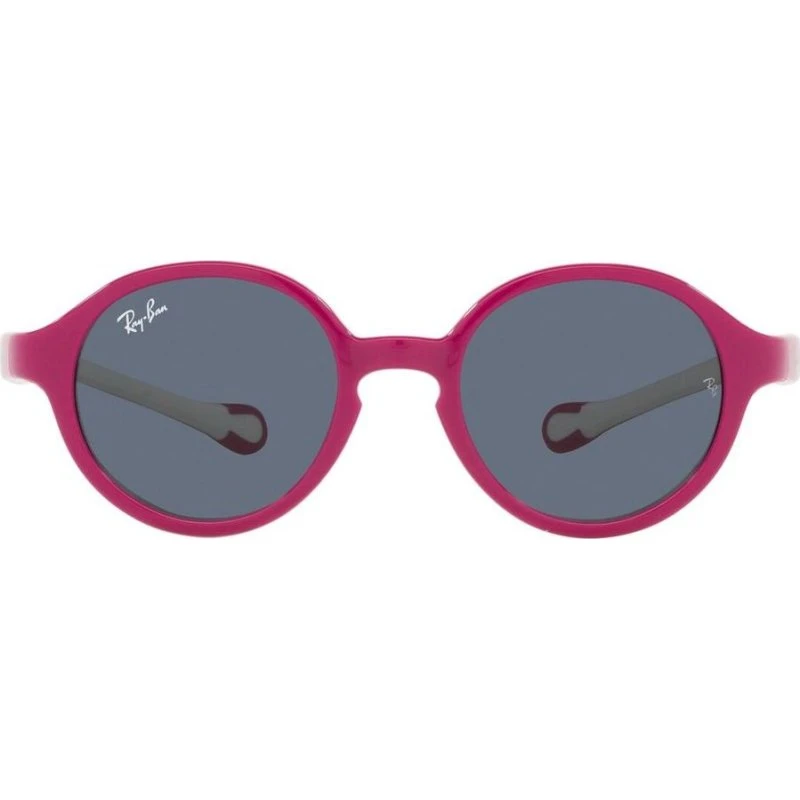 Ray-Ban RJ 9075S Junior Occhiali da Sole Rotondi Rosso e Grigio