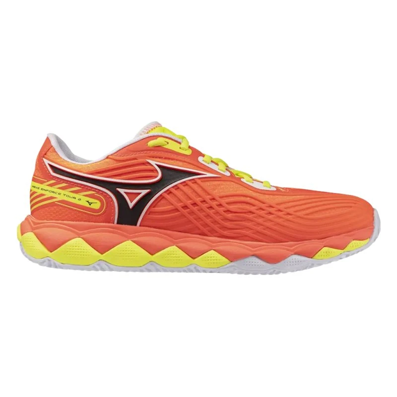 Mizuno Wave Enforce Tour 2 Padel Arancio Fluorescente