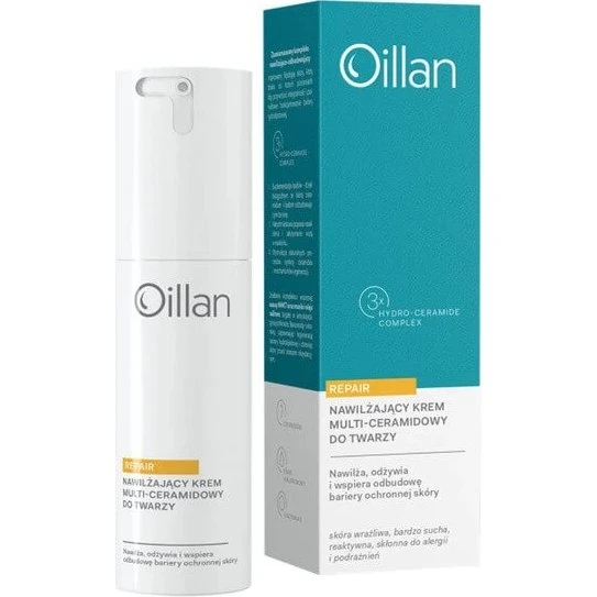 Oillan Repair Crema Viso Idratante Multi-Ceramide 50 ml
