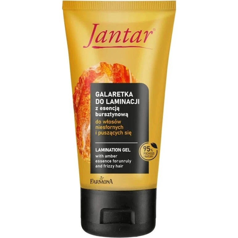 Jantar Gelatina per Laminazione Capelli all'Essenza d'Ambra 150g