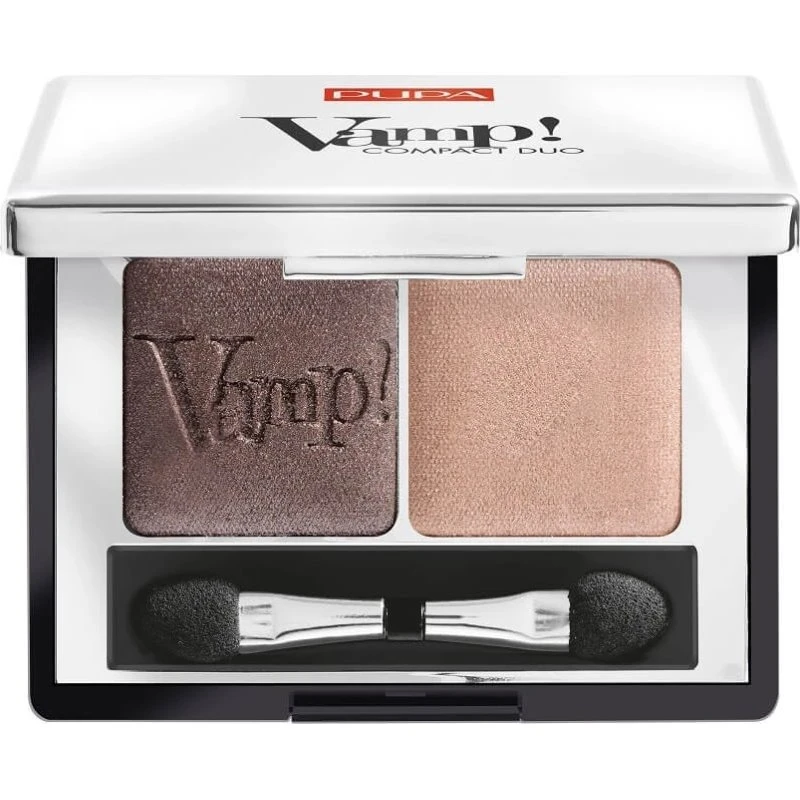 Pupa Milano Vamp Compact Duo Ombretti 004 Bronzo Ambra 2,2g