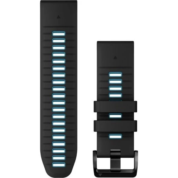 Cinturino in silicone Garmin QuickFit® - Nero