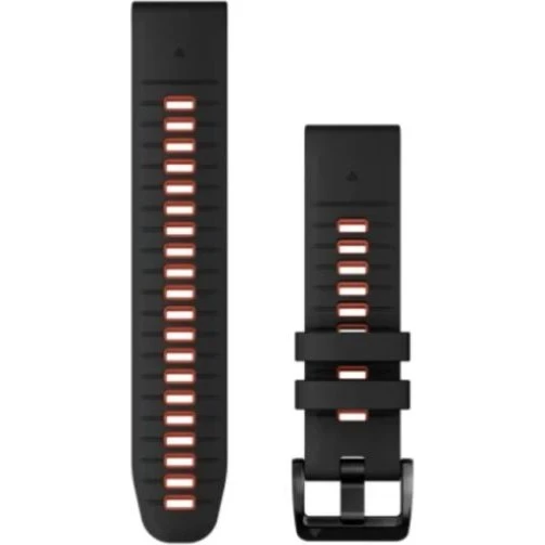 Cinturino in silicone Garmin QuickFit® - Nero