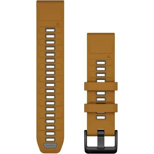 Cinturino Garmin QuickFit® 22 in Silicone - Marrone