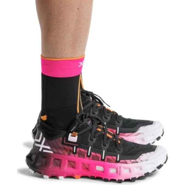 X-Bionic Terraskin X00/C Scarpe Trail Running - Nero/Rosa/Bianco - 44⅔