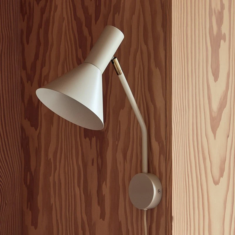 FRANDSEN Applique Lyss Beige Spina 42 cm E27