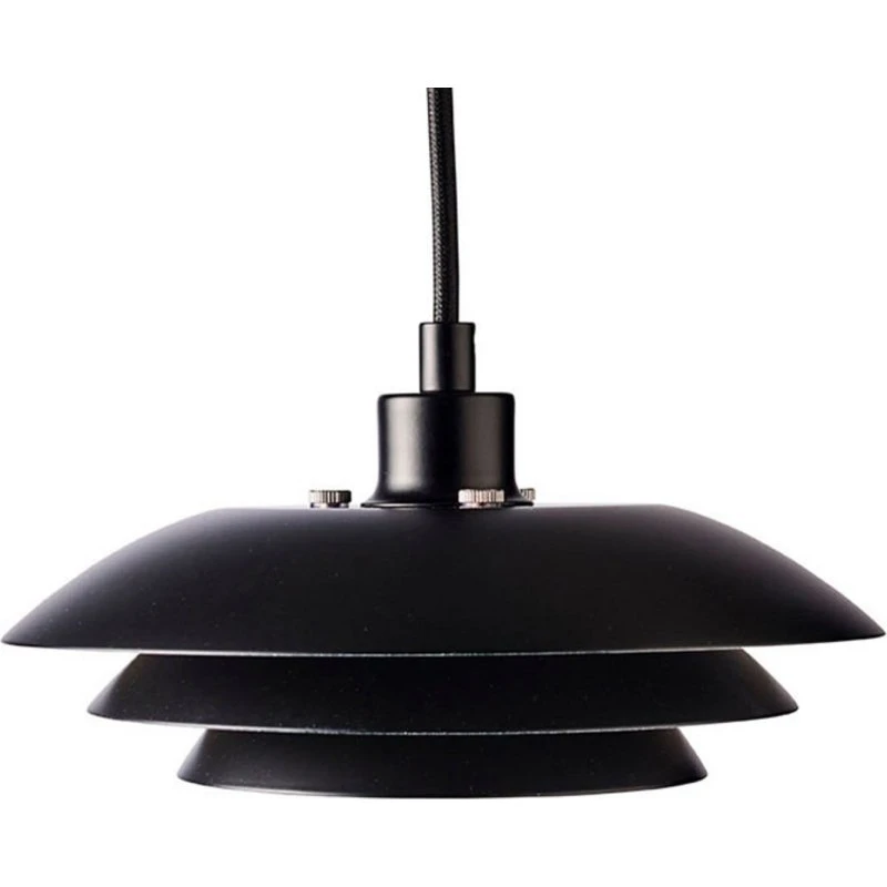 Dyberg Larsen DL20 Lampada a Sospensione in Metallo Nero Ø 20 cm