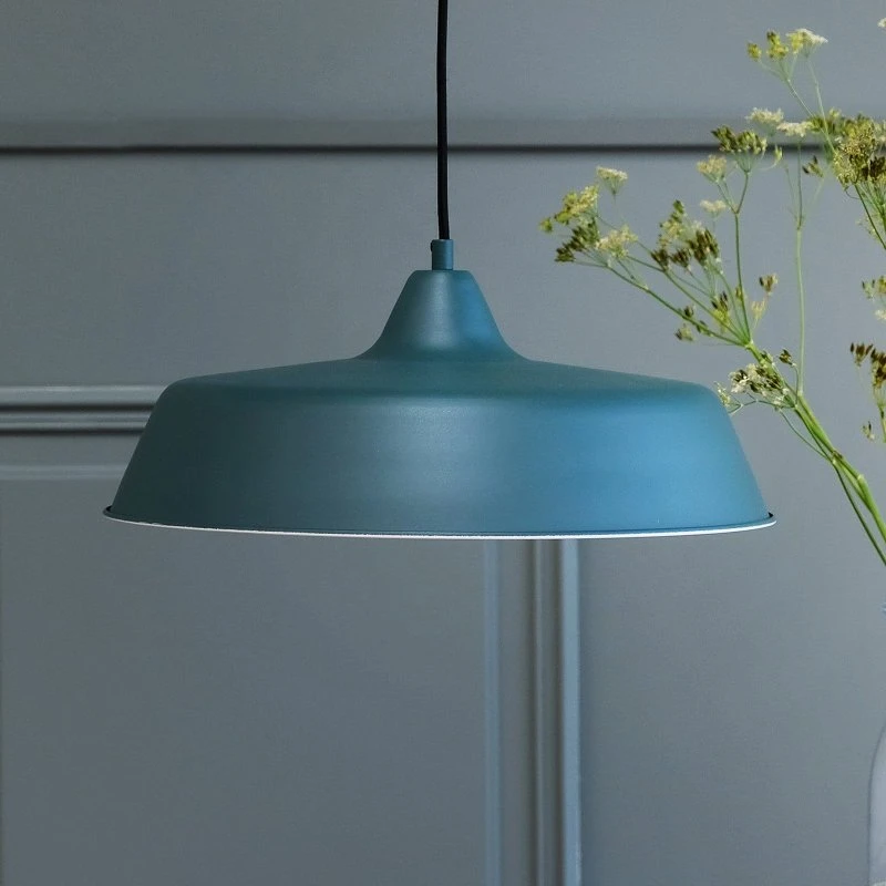 Dyberg Larsen Lampada a Sospensione Raw Verde Scuro