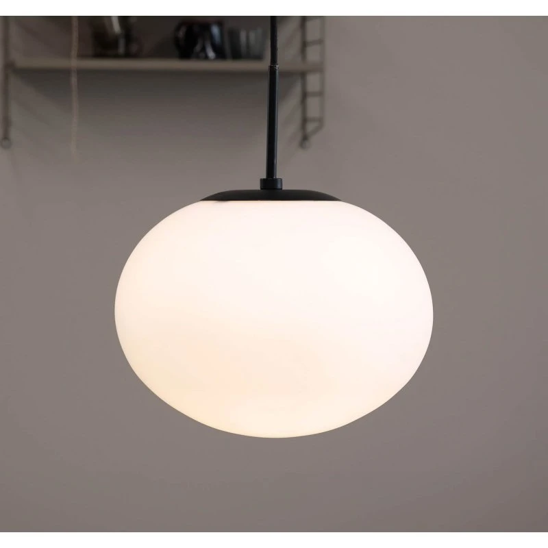 Dyberg Larsen Princess Lampada a Sospensione Opale/Nero