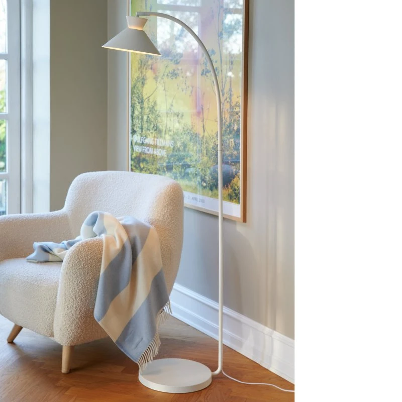 Nordlux Dial Piantana White - Design Scandinavo con Testata Orientabile