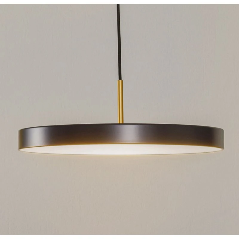 UMAGE Asteria Medium Lampada LED a Sospensione Antracite/Ottone
