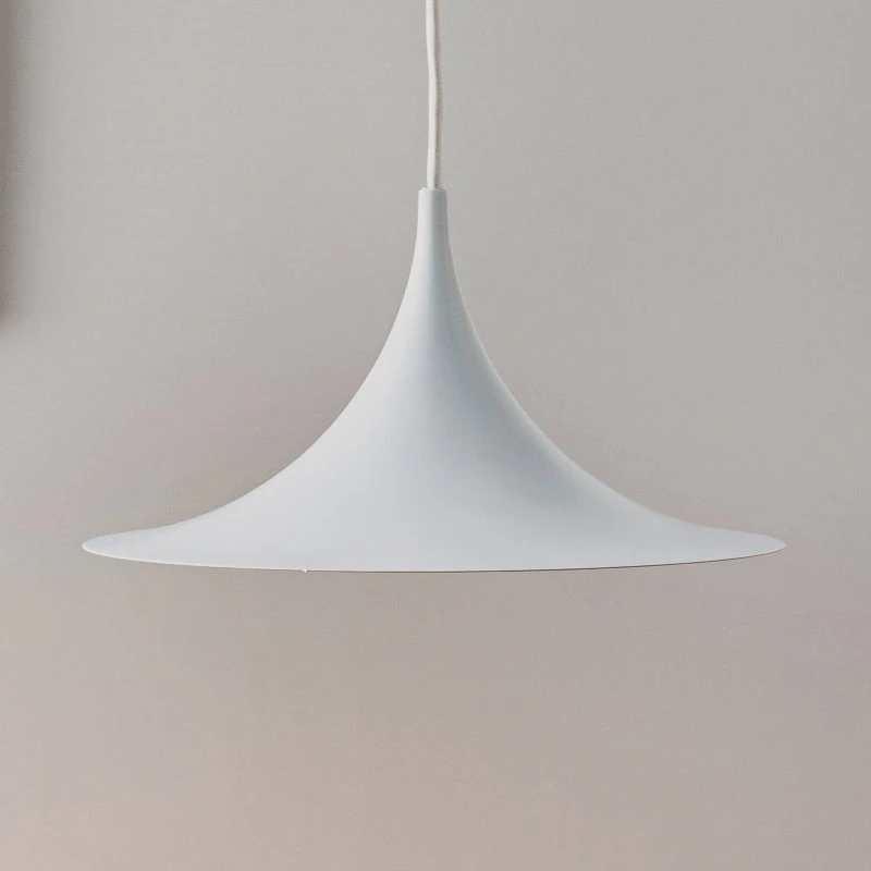 Gubi Lampada a Sospensione Semi Ø30 Bianco Opaco