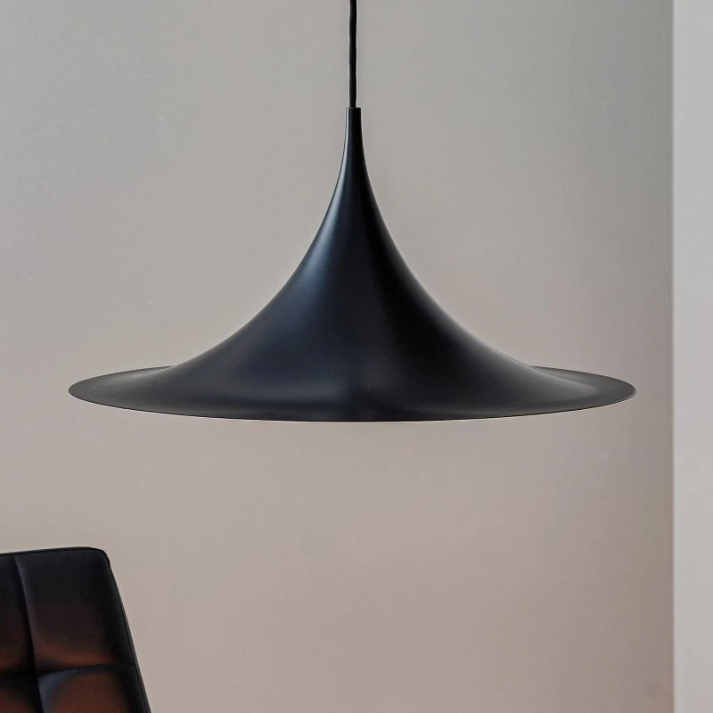 Gubi Lampada a Sospensione Semi Ø47 Nero Opaco