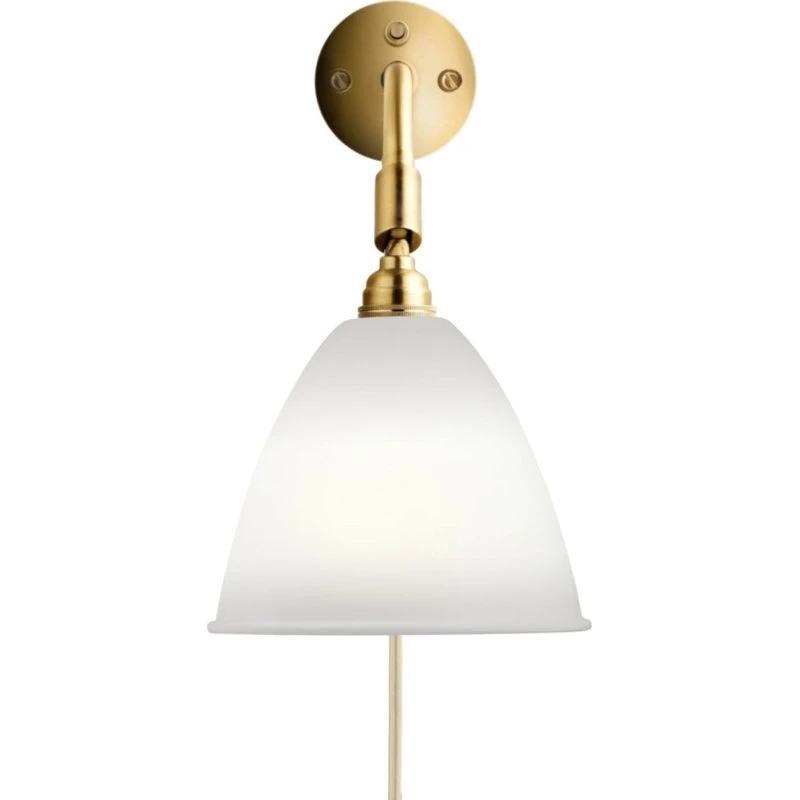Gubi Applique Bestlite BL7 in Porcellana e Ottone - 16 cm