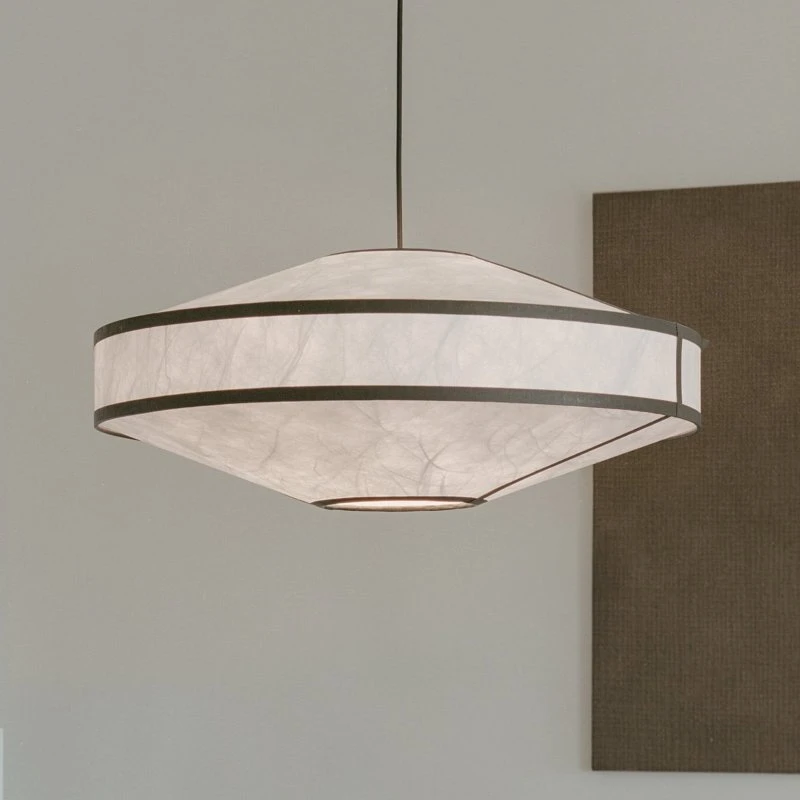 New Works Kite 3B Lampada a Sospensione Ø75 Bianco/Nero