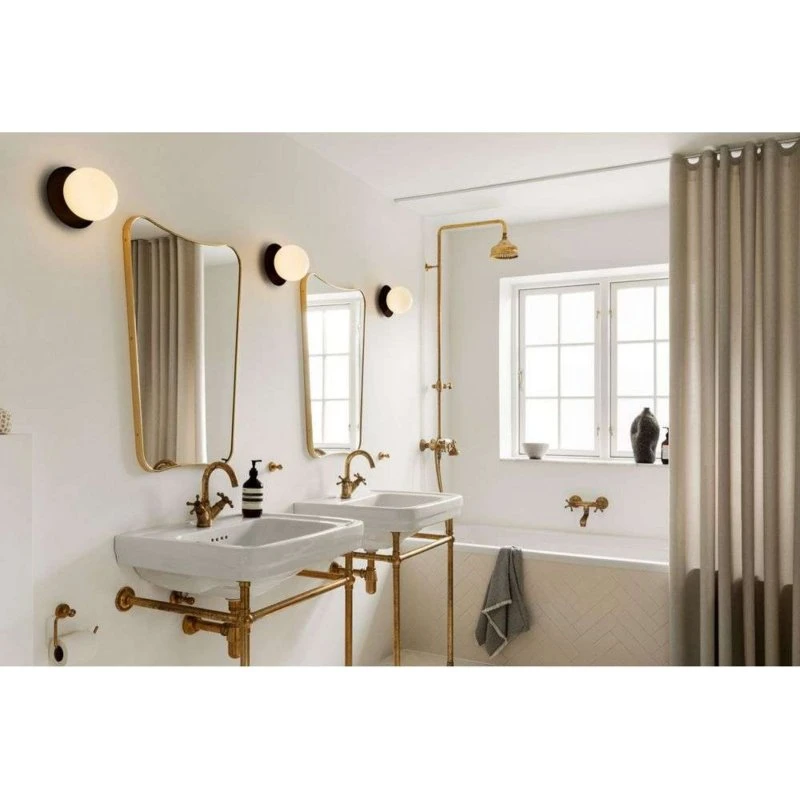 Nuura Aps Liila 1 Medium - Applique Nero/Opale IP44