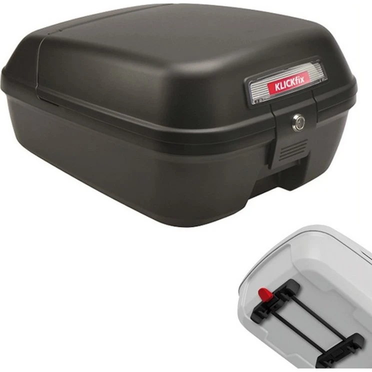 KLICKfix Citybox Racktime 0847R Nero 22L