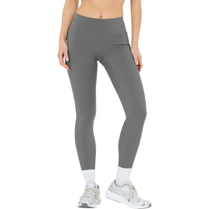 Athlecia Aliya V2 Collant Lunghi Donna Grigio - 38