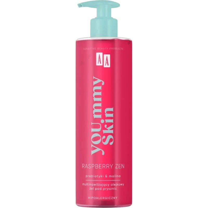 AA Yoummy Skin Gel Doccia Olio Raspberry Zen 400ml