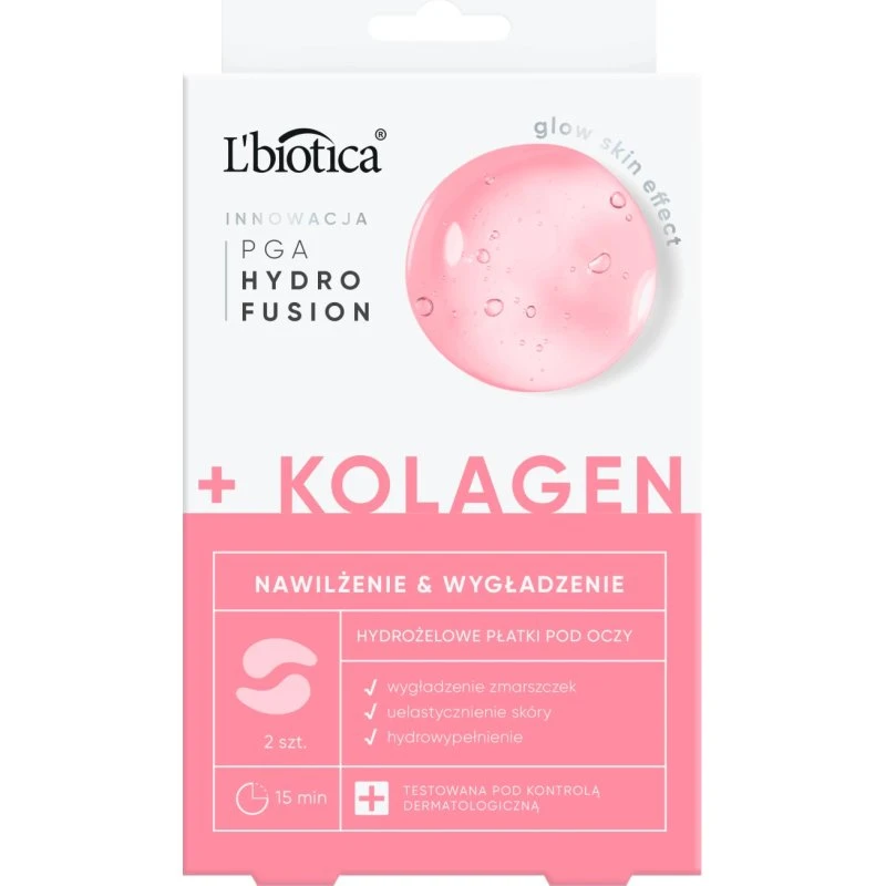 L'biotica Hydro Fusion Cerotti Idrogel per Occhi con Collagene