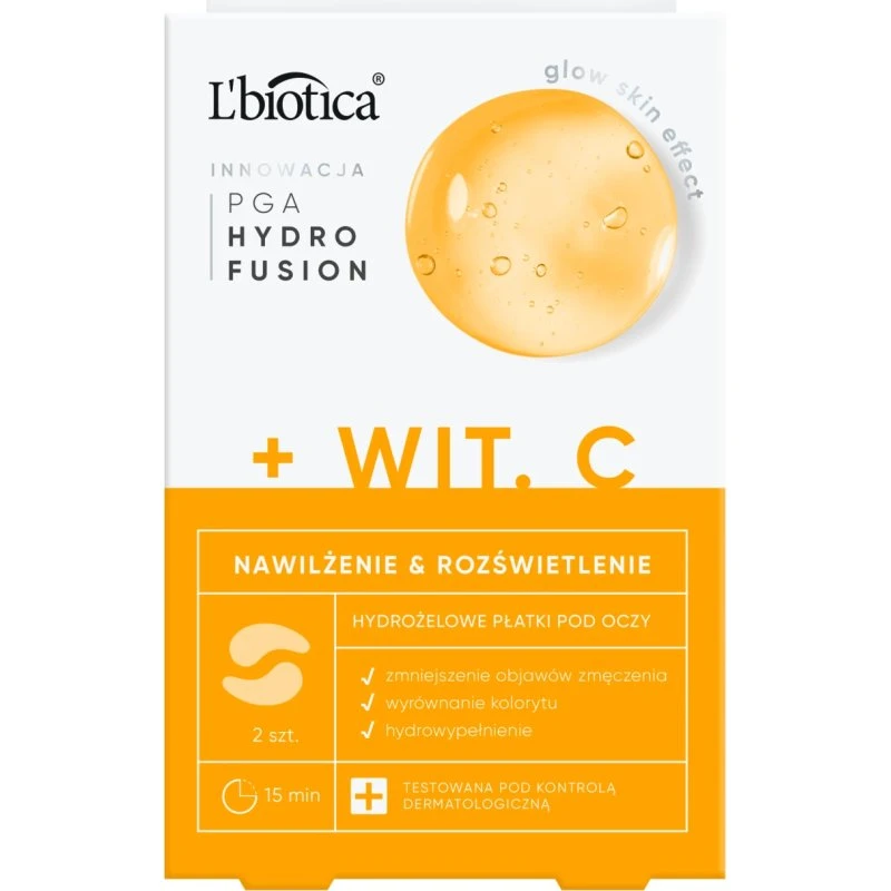 L'biotica Hydro Fusion Cerotti Idrogel per Occhi con Vitamina C