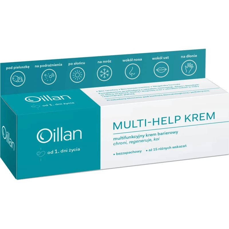 Oillan Crema Barriera Multi-Help Viso e Corpo 50 ml