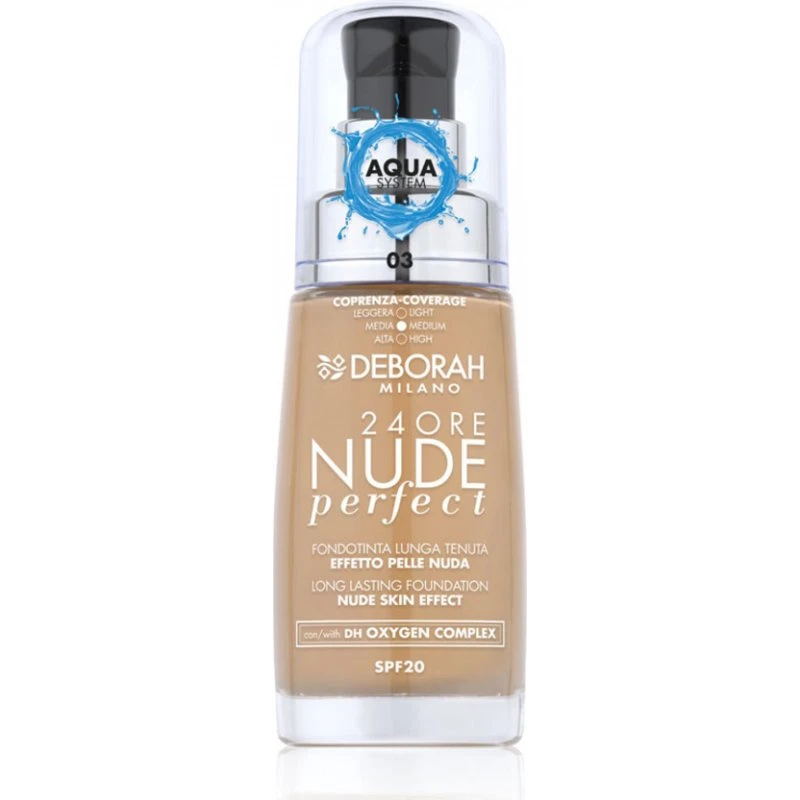 Deborah Fondotinta 24H Nude Perfect N.03