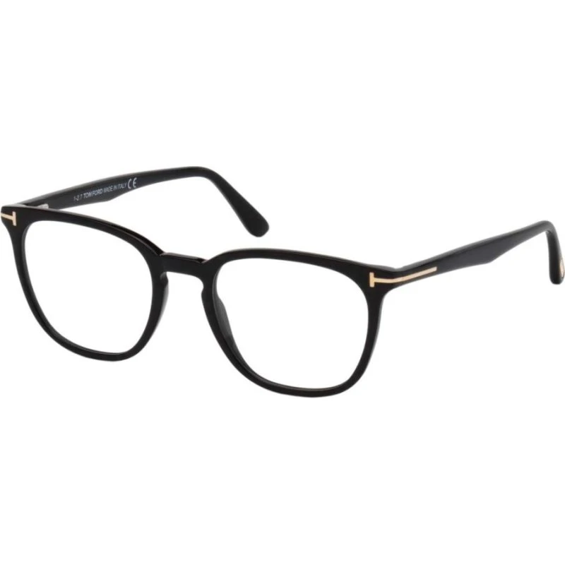 Tom Ford FT 5506 Occhiali da Vista Geometrici Nero Unisex