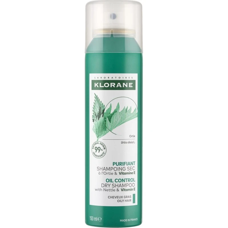 Klorane Shampoo Secco all'Ortica e Vitamina E 150ml