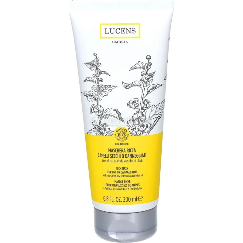 Lucens Umbria Maschera Ricca Capelli Secchi