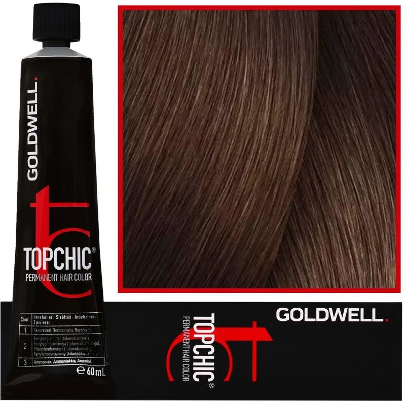 Goldwell Topchic 8-NA 60ml - Tintura per capelli biondo freddo chiaro