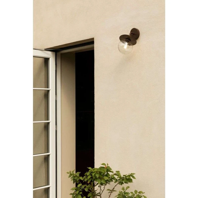 Nuura Aps Applique da esterno Liila, Bronzo/Trasparente